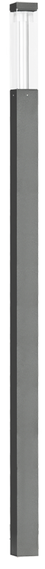 Light column 360 degrees symmetrical Anthracite Product Image Article 620869